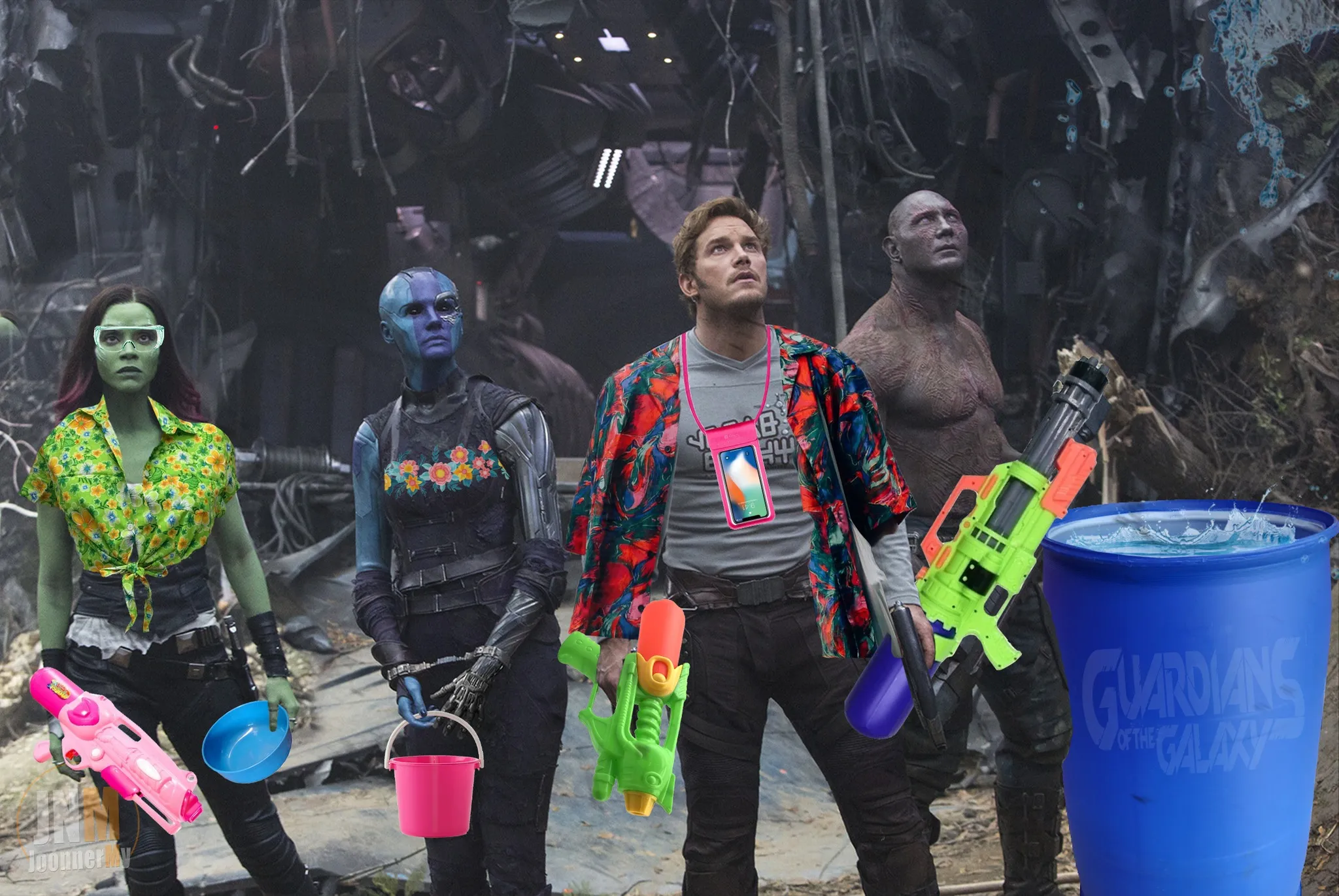 Joonner My — คอนเทนต์ภาพยนตร์ Guardians of the Galaxy สงกรานต์
